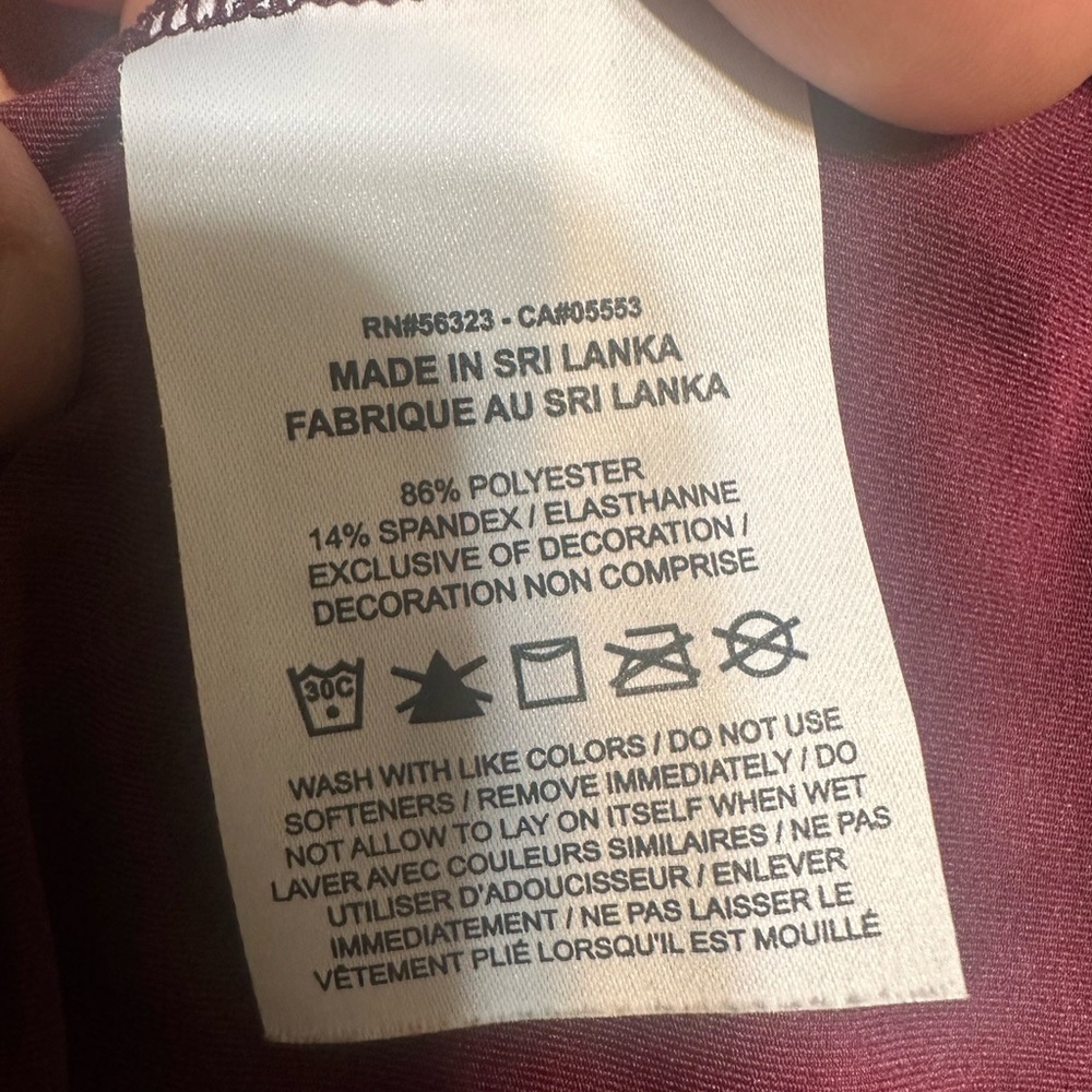 Nike Women's Maroon Tank Top - Picture 5 of 10